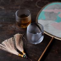 水墨琉璃无言杯 茶杯 酒杯 单只